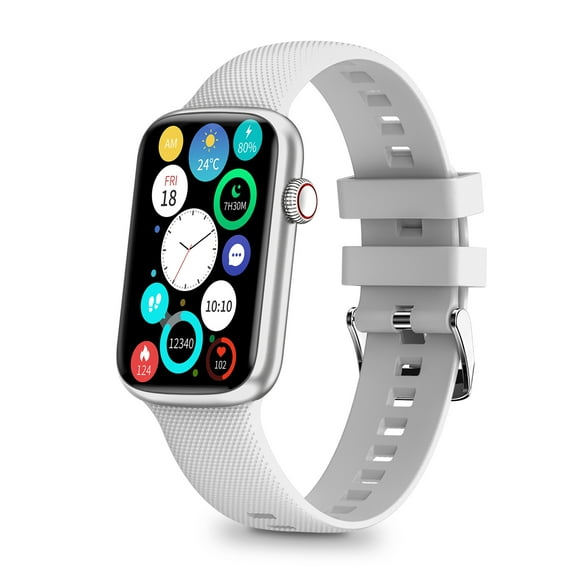 YoYoFit Heart Rate Monitor Blood Pressure Gray Fitness Tracker