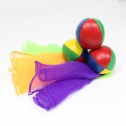 YoYoSam Juggling Kit - Learn to Juggle Set 3 Balls - 3 Scarves