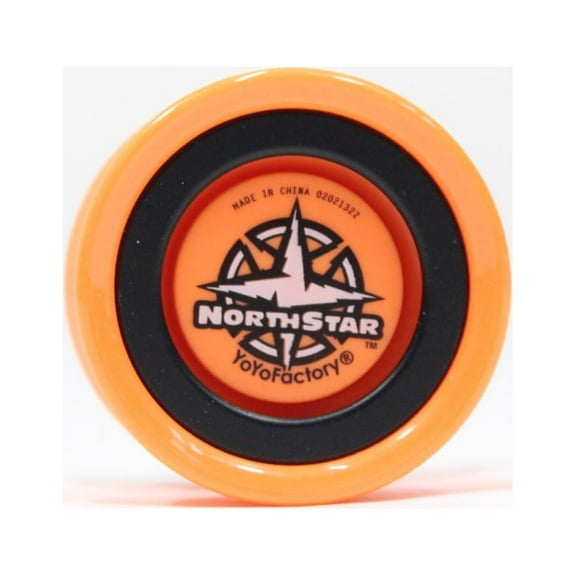 YoYofactory Northstar OG Yo-Yo - Polycarbonate YoYo (Orange)