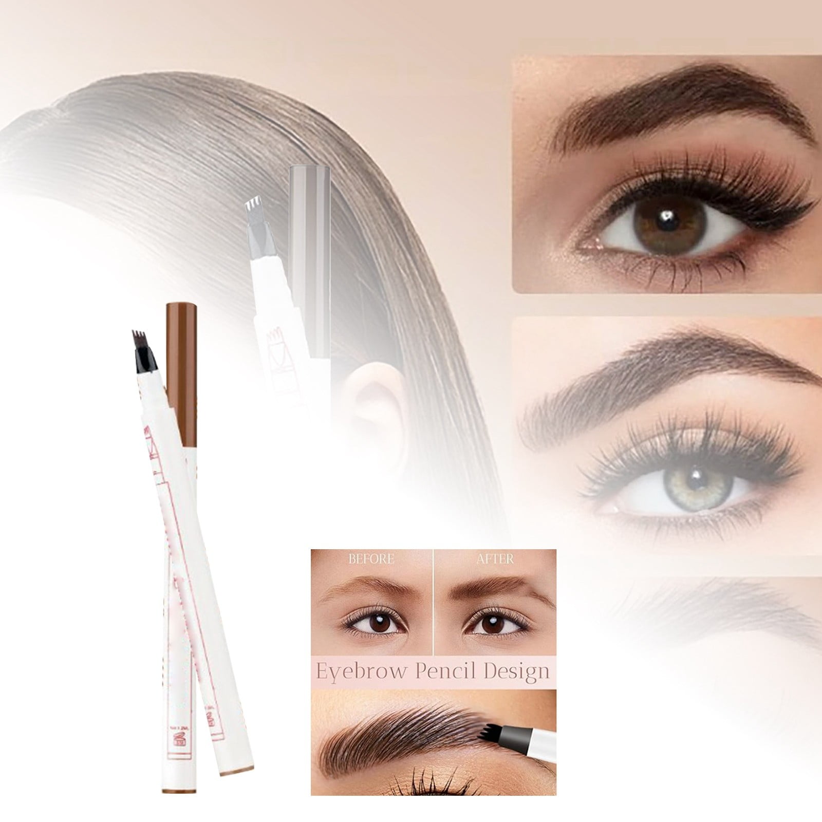 YoaNJYGR Eye Brow Tinting Gel 1000 Hour Eyelash and Brow Color Eyebrow ...