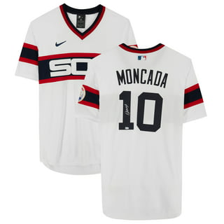Nike Youth Big Boys Yoan Moncada Black Chicago White Sox Alternate Replica  Player Jersey
