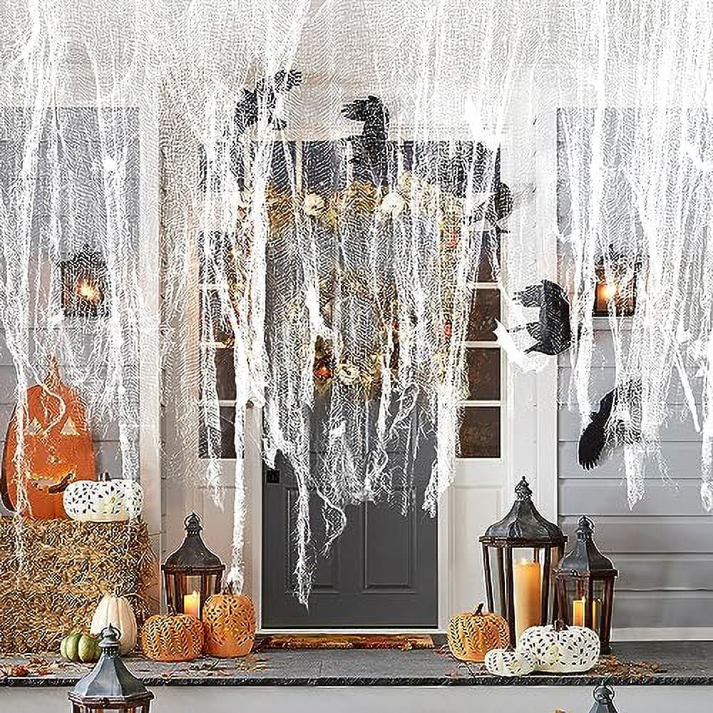 Yobbai Halloween Creepy Cloth Multiple Colors and Sizes Halloween