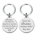 thumbnail image 1 of Yobent Brother Gifts for Graduation Father's Day Christmas Valentines, Brother Keychain, Brother Birthday Present, 1 of 6