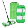 thumbnail image 1 of Yocada Microfiber Replacement Mop Pad - Washable & Reusable, Clip-On Universal Fit for Sweeper Mops, Deep Cleaning Power ,1 Count, 1 of 7