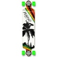 thumbnail image 1 of Yocaher Drop Down Longboard Complete - Palm City Rasta, 1 of 1