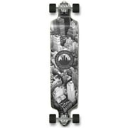 Yocaher Drop Down Maple Longboard Skateboard Complete with ABEC-9 Bearings and Griptape
