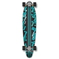 thumbnail image 1 of Yocaher Kicktail Black Digital Wave Longboard Complete, 1 of 3