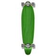 thumbnail image 1 of Yocaher Kicktail Blank Longboard Complete - Stained Green, 1 of 6