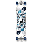 Yocaher Lowrider Yin Yang Longboard Complete
