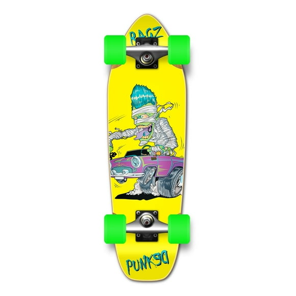 Yocaher Mini Cruiser Hot Rod Ragz Complete