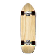 Yocaher Old School Blank Longboard Complete - Natural