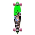 thumbnail image 1 of Yocaher Pintail Longboard Complete - The Bird Green, 1 of 6