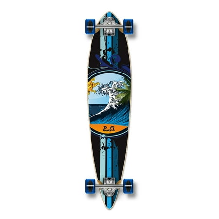 Yocaher Pintail Wave Longboard Complete