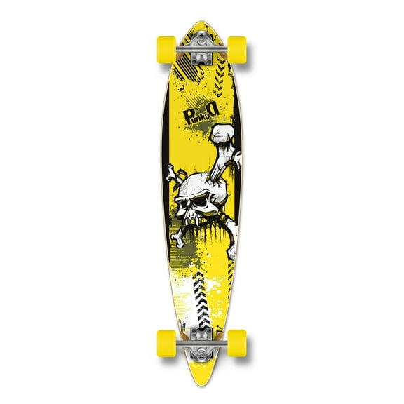 Yocaher Pintail YSkull Longboard Complete