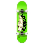 Yocaher Professional complete 7.75" Skateboard w/7Ply Maple Deck, Black Widow Premium Grip Tape, Aluminum Alloy Truck, ABEC-9 Bearing Complete 7.75" Lazy French Bulldog