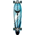 thumbnail image 1 of Yocaher Skateboards kicktail complete longboard skateboard - 10" x 40" - Tsunami, 1 of 2