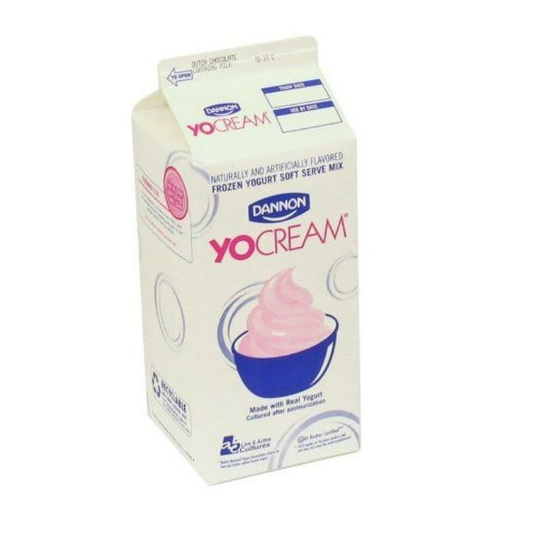 Yocream Dutch Chocolate Low-Fat Soft Serve Yogurt Mix, 64 Ounce