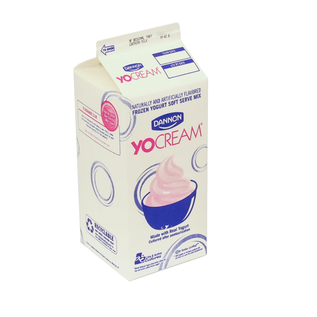 Yocream Yogurt Mix, Original Tart Nonfat Soft Serve, 64 Ounce -- 6