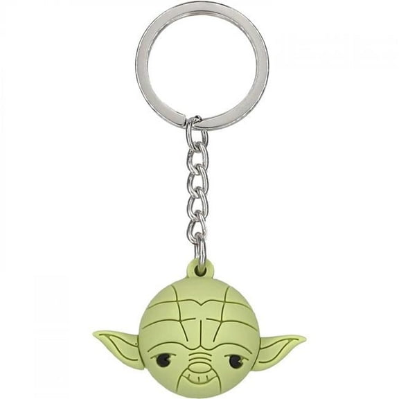 Yoda Ball Keyring, Green