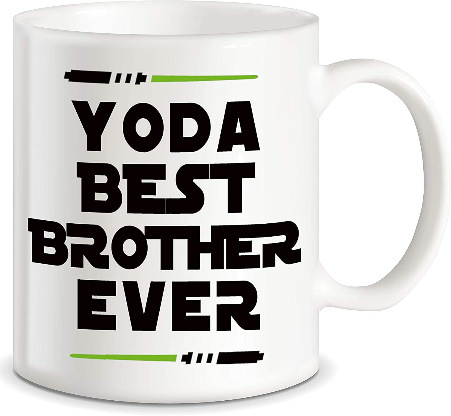 Ousside You Must Cash Me Funny Star Wars Yoda Coffee Mug or Tea Cup Parody by BeeGeeTees 11 oz