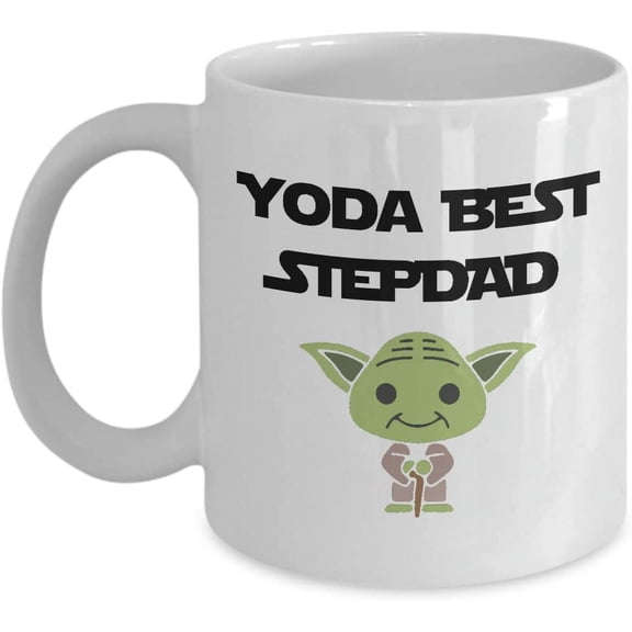 Yoda Best Stepdad Gift For Stepdad, Great Funny Stepdad Mug For Dad
