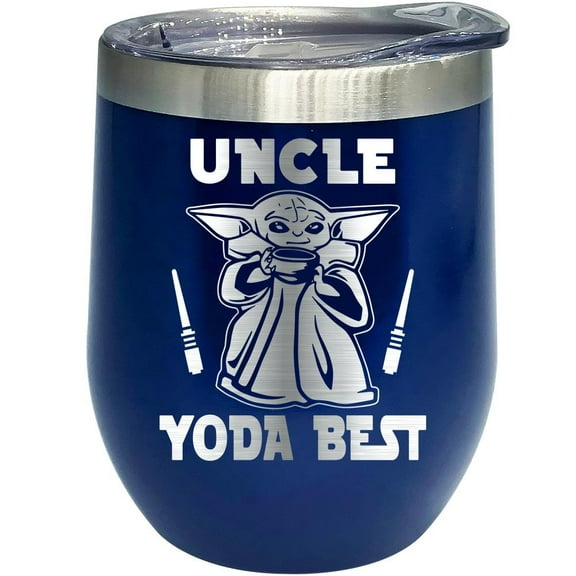 Yoda Best Uncle Mug Tumbler Gifts Wars Cup Present Wine Glass Christmas
