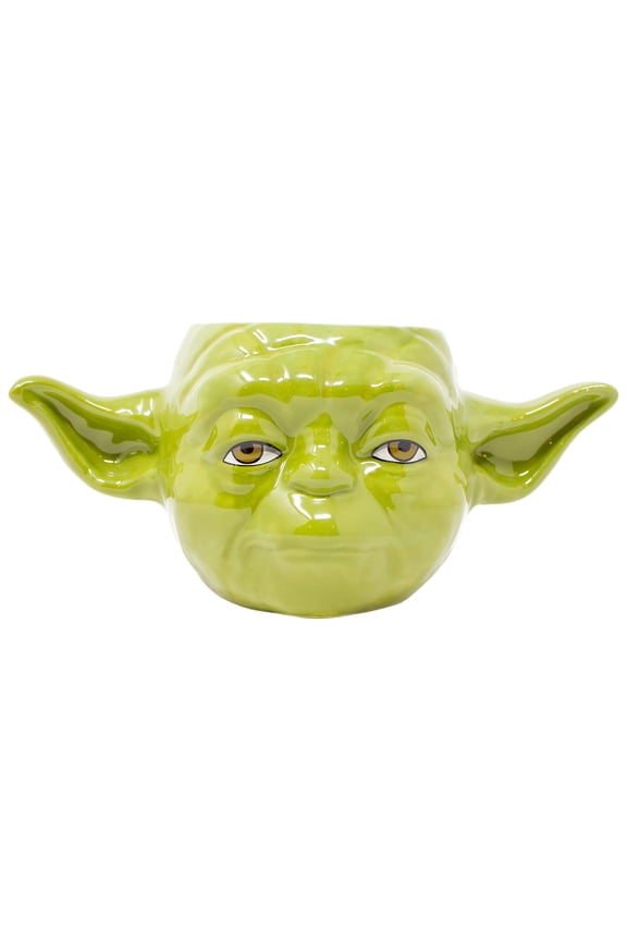 Yoda Sculpted Ceramic Mug | Holds 24 Ounces