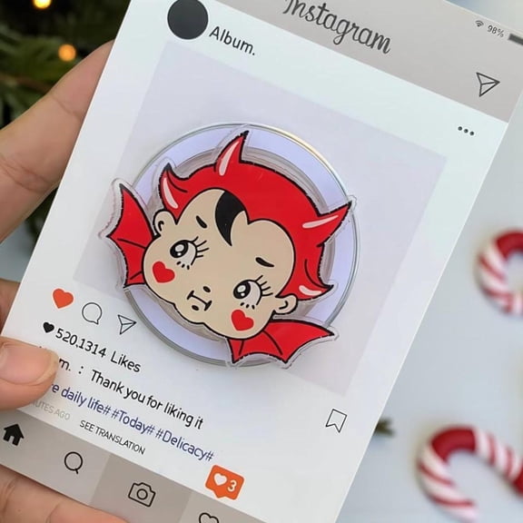 Yoda Star Wars Phone Grip, Phone Socket, Sci-Fi Movie Fan Gift, Gift For Lovers, Phone Accessory URENPG37