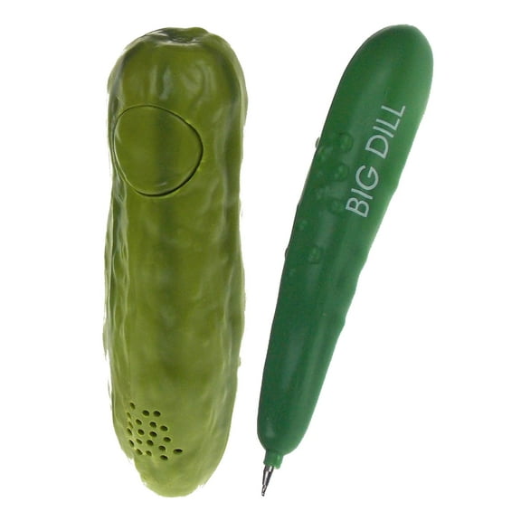 Yodelling Pickle Bundled with a Pickle Pen