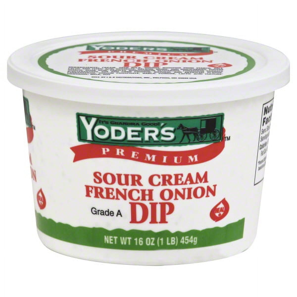 Yoder's Sour Cream French Onion Dip, 16 Oz.