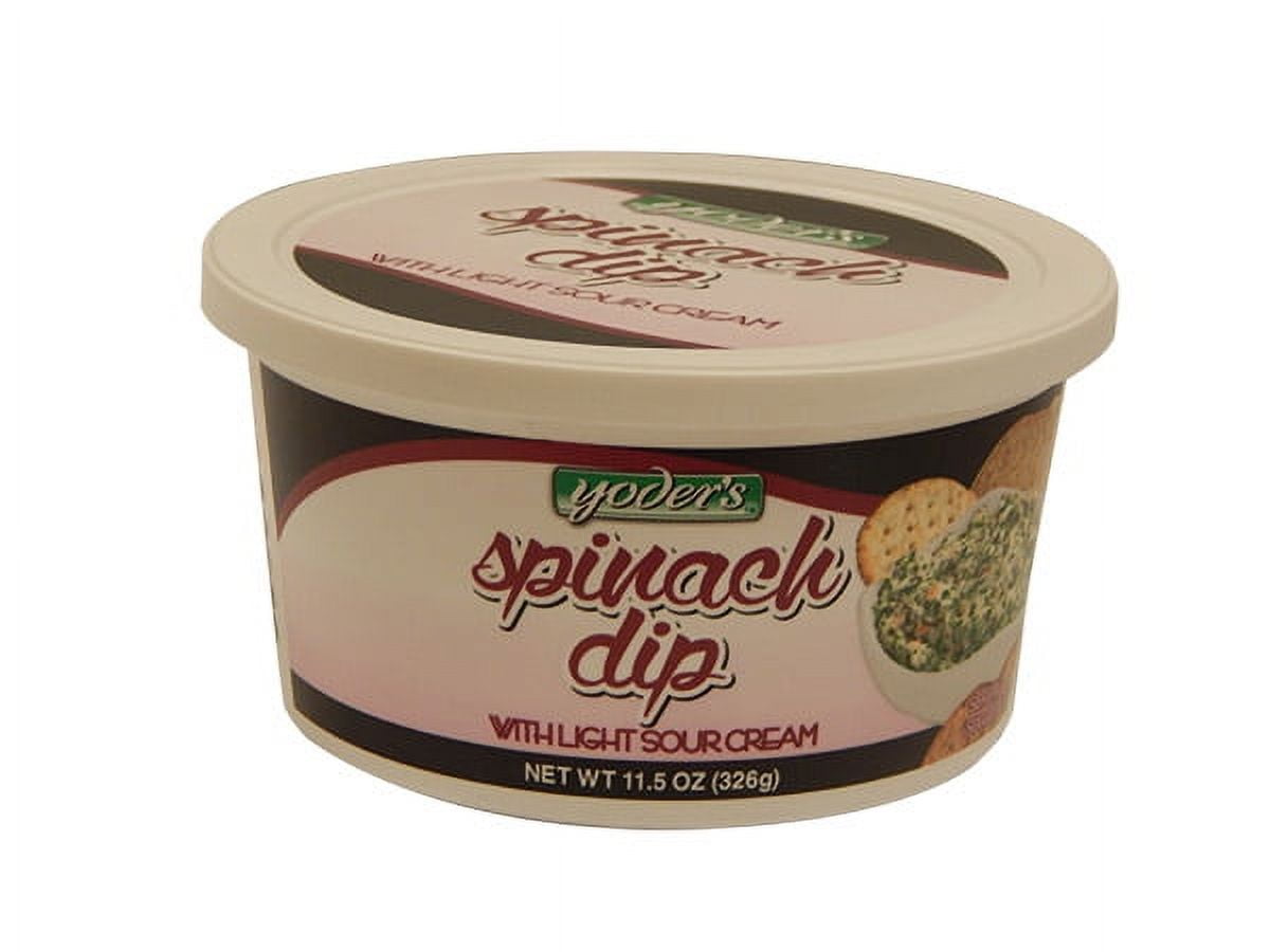 Yoders Sour Cream Spinach Dip