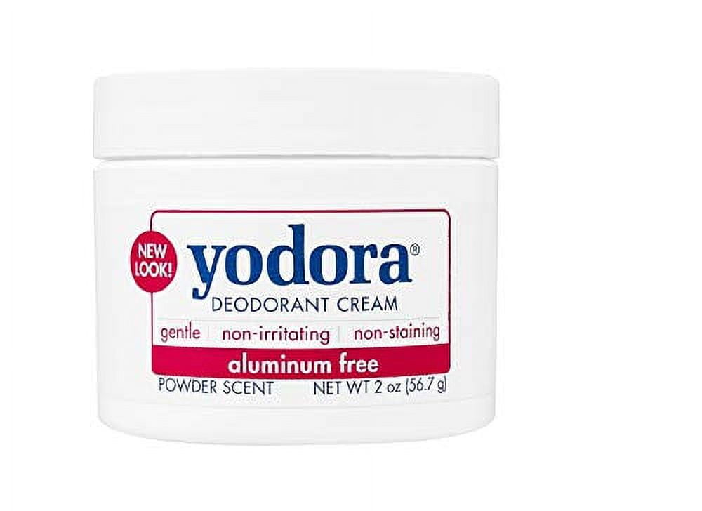 Yodora Deodorant Cream 2 oz (Pack of 2)