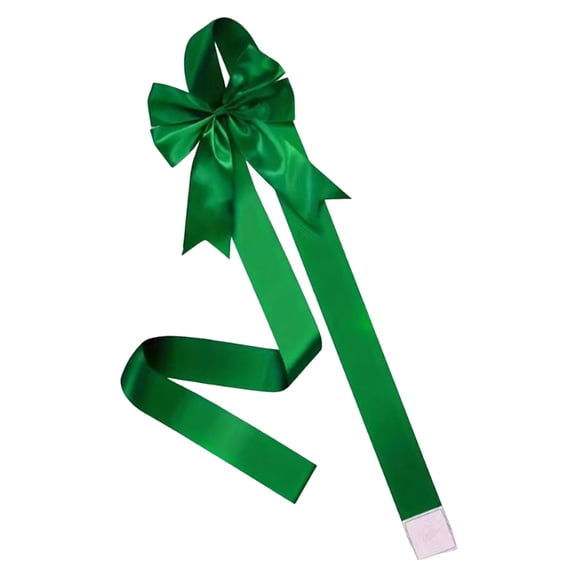 YoeXGDS 1PC Valentines Day Cabinet Door Ribbons, Festive Bow Decor with Adjustable Design for Holiday Decoration, Cabinets,Doors,Windows,Trees Fireplace Home Front Door Party Supplies 79inch