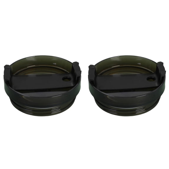 YoeXGDS 2PCS 40 OZ Cup Lid, Plastic Lid with Spillproof and Splash Proof Plastic Lid for Cup, Splash Proof Replacement Lid for 4 Inch Cup