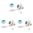 thumbnail image 1 of YoeXGDS 3PCS Water Inlet with Check, RV Water Inlet Connection, RV Water Fill Inlet, Ideal for RVs, Travel Trailers, Camping, and Boats, Water Hose Connector 2.87inch, 1 of 4