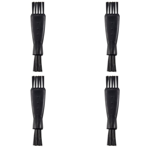 YoeXGDS 4PCS Electric Shaver Cleaning Brush Small Clipper Brushes for Cleaning Shaver Cleaner Double Head Nylon Electric Trimmer Set Keyboard Replacement Brush 2.4inch