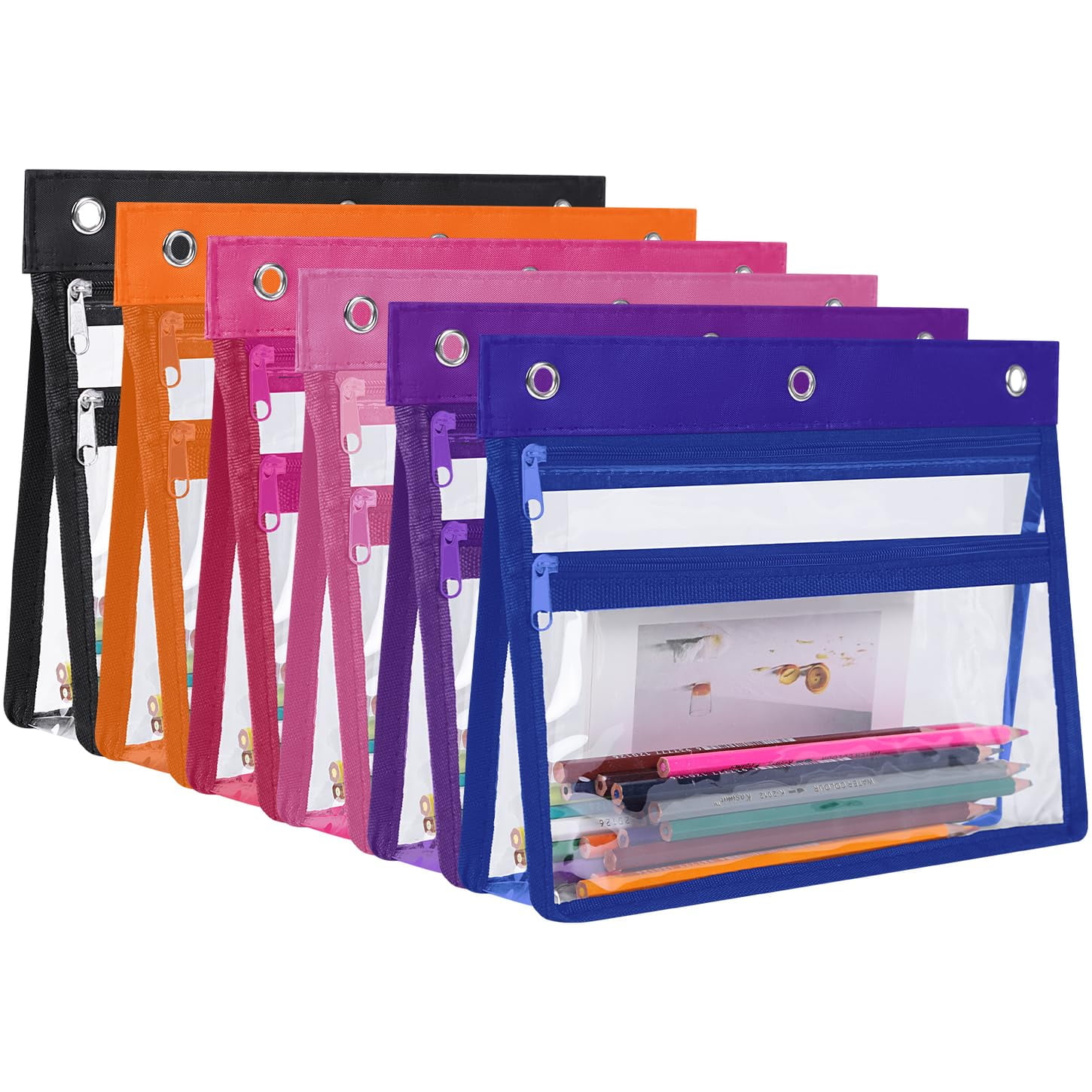YoeeJob Binder Pouch : : Oficina Y Papelería