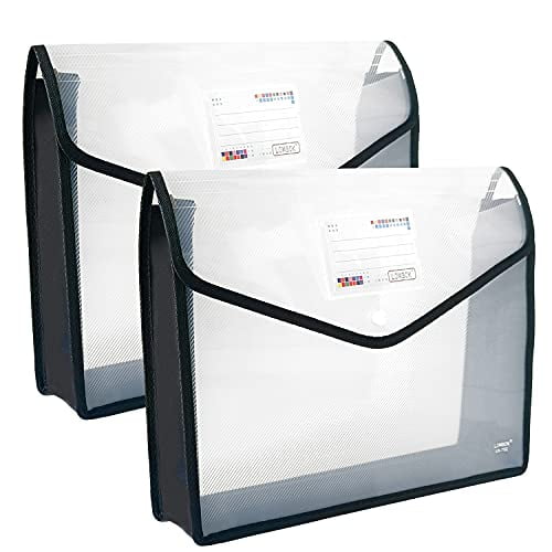 YoeeJob Plastic File Folders Legal Size Expandable Document Folder with