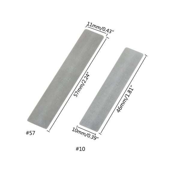 Yoetaun 10 Pieces Compressor for Plate Plate Steel Spacer Air Compressor Spare Parts Silver
