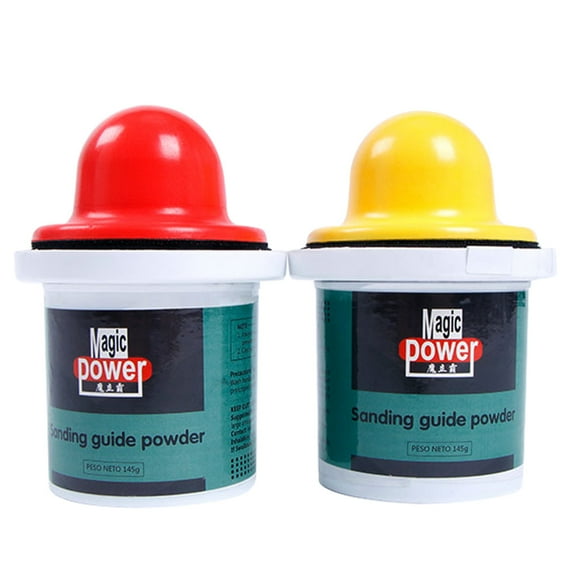 Yoetaun 150g Black Dry Guide Coat Powder Shows Imperfections & Scratches on Paint