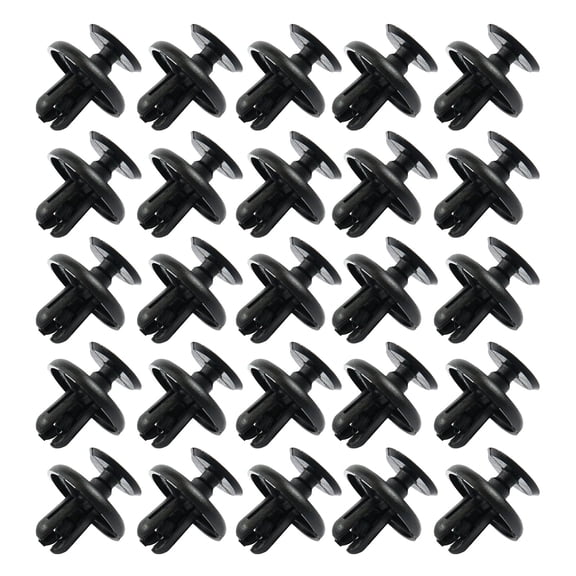 Yoetaun 25Pieces Push Clips Engine Under Covers Clips for Vehicle Replacement Fastener Clips Automotive Accessories