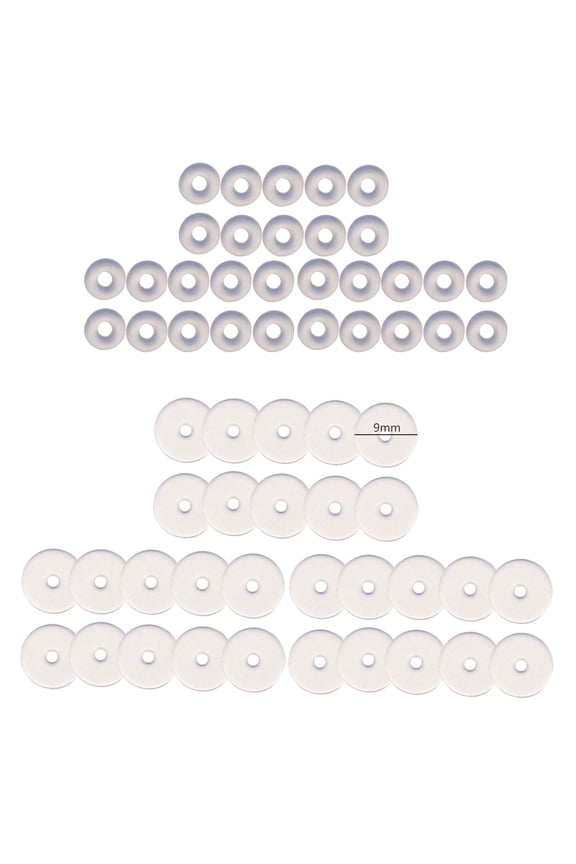 60Pieces Silicone Healing Pull Piercing Discs for Piercing Bump 3/5/7/9mm Clear Disc Pads Earlobe Support Patches