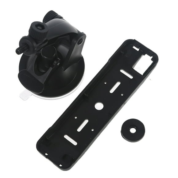 Yoetaun ABS Panel Holder with Adjustable Suction Base Bracket for FT-7800 FT-7900 FT-100D 100DR Talkie Mobile Radio Black
