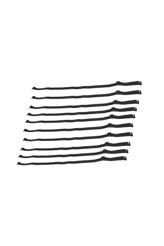 Adjustable 1cm Width Bow Tie Black/White Elastic Band For Men Women Teens Elegant Black Elastic Straps for Bow Tie Color D