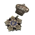 thumbnail image 1 of Yoetaun Antique Enthusiast Badge Historical Value Collectible Emblems Badge Metal Pin for Clothes Decoration Color 6, 1 of 9