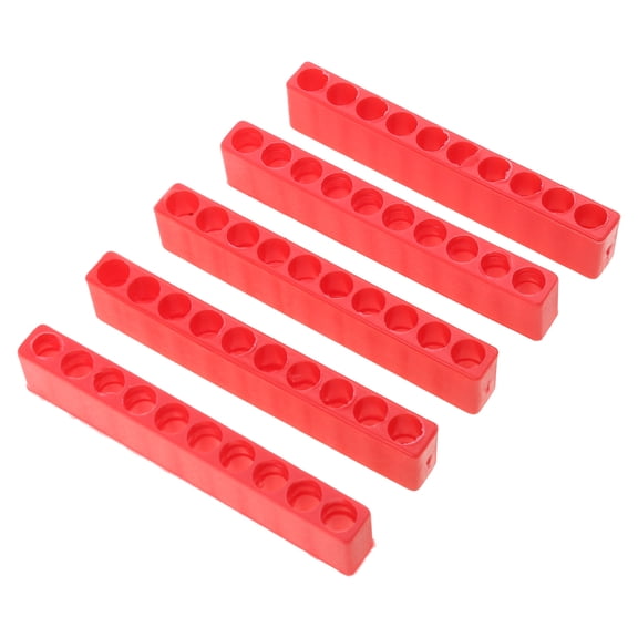 Yoetaun Bit Organiser Screwdriver Bit Holder Drill for Head Storage for Case Box Block for 6.35MM Shank Bits