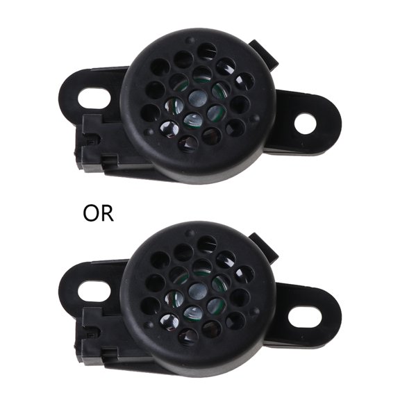 Yoetaun Car Warning Buzzer Alarm Speaker Parking Aid eversing for adar For Auto Alarm System curity Parking Black