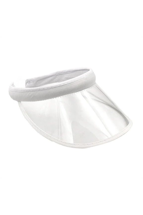 Clear Visors Clear Colored SunVisor Protections Women Visors Hat Women SunHat SunVisor Visors White