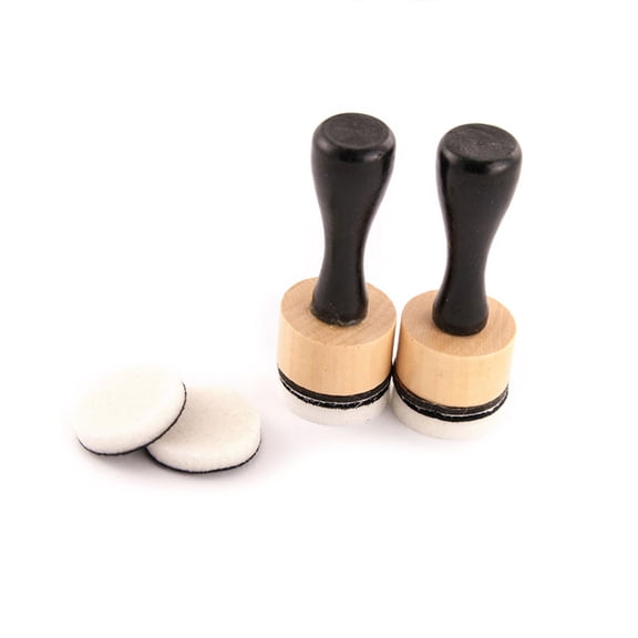 Yoetaun Mixing Tools Set Round Foam Refills Handle Accessory Supplies Learning Tool Set Color 12