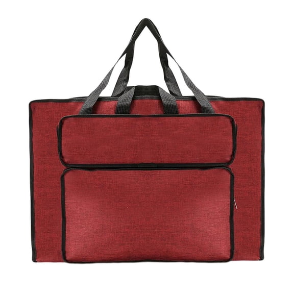 Yoetaun Painting Board Carrying Bag Water Resistant Drawing Board Carrying Bag Storage Case Artist Carrying Bag For Artwork Red